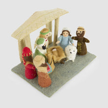 Load image into Gallery viewer, Felt Nativity Set
