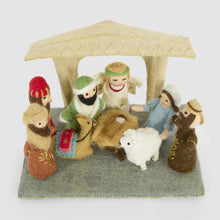 Load image into Gallery viewer, Felt Nativity Set