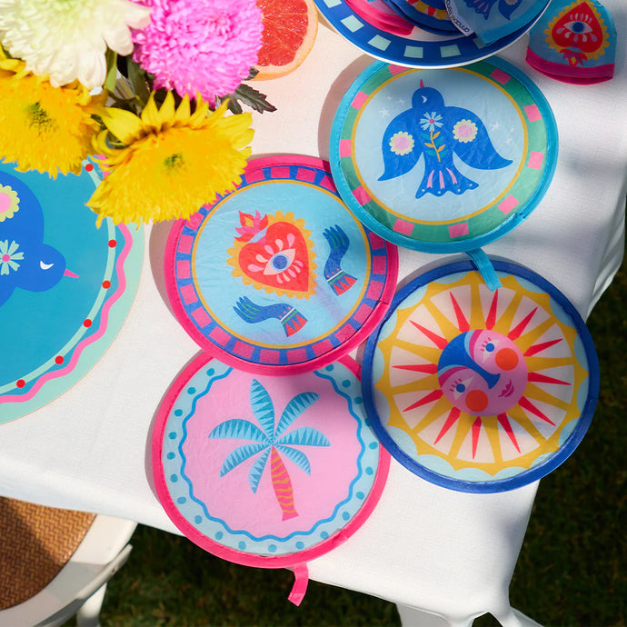 Purse Size Twist Fan - Fiesta Designs