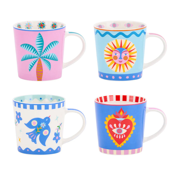 Fiesta Coffee Mug - Assorted Designs