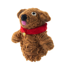 Load image into Gallery viewer, Labradoodle Felt Finger Puppet