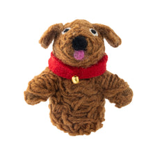 Load image into Gallery viewer, Labradoodle Felt Finger Puppet