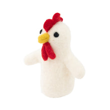 Load image into Gallery viewer, Chicken Felt Finger Puppet