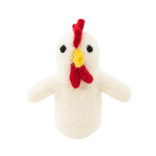 Load image into Gallery viewer, Chicken Felt Finger Puppet