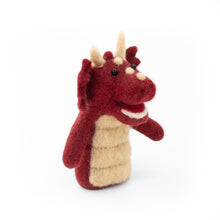 Load image into Gallery viewer, Dragon Felt Finger Puppet