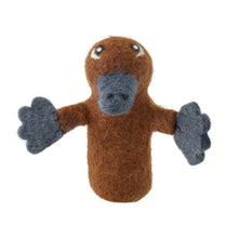 Load image into Gallery viewer, Platypus Felt Finger Puppet