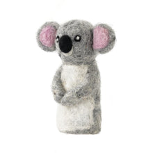Load image into Gallery viewer, Koala Felt Finger Puppet