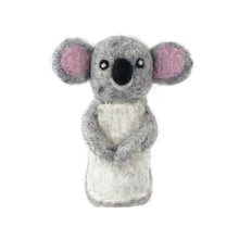 Load image into Gallery viewer, Koala Felt Finger Puppet