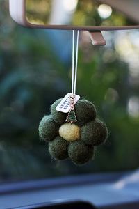 Spruce & Fir Needle Christmas Felt Air Freshener