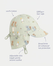 Load image into Gallery viewer, Eucalypt Gumnut Babies Arcadia Flap Cap - Toshi
