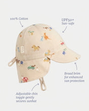 Load image into Gallery viewer, Station Hands Arcadia Flap Cap - Toshi