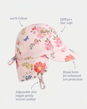 Load image into Gallery viewer, Wild Garden Arcadia Flap Cap - Toshi