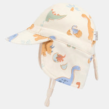 Load image into Gallery viewer, Dino Bubs Harvest Flap Cap - Toshi