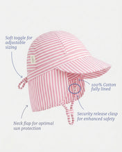 Load image into Gallery viewer, Blossom Mini Flap Cap - Toshi