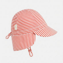 Load image into Gallery viewer, Lobster Red Mini Flap Cap - Toshi