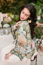 Load image into Gallery viewer, 'Fleur De Soleil' Pixie Duster Cropped Kimono - Market of Stars