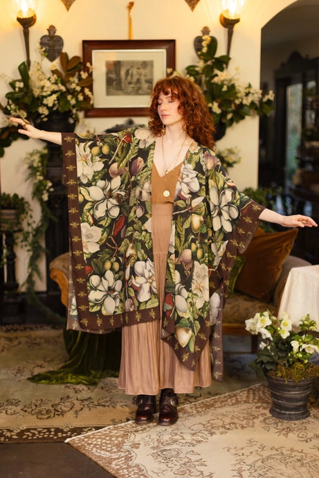'Fleur De Lune' Goddess Kimono Duster - Market of Stars