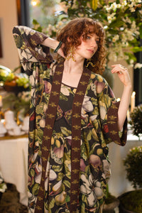 'Fleur De Lune' Opera Duster Kimono Robe - Market of Stars