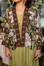 Load image into Gallery viewer, &#39;Fleur De Lune&#39; Pixie Duster Cropped Kimono - Market of Stars