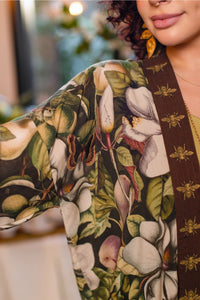 'Fleur De Lune' Pixie Duster Cropped Kimono - Market of Stars