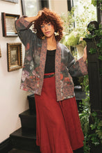 Load image into Gallery viewer, &#39;Flight of Fancy&#39; Fleece Cottage Cardigan Jacket - Market of Stars