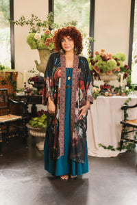 'Flight of Fancy' Opera Duster Kimono Robe - Market of Stars