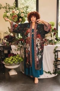 'Flight of Fancy' Opera Duster Kimono Robe - Market of Stars