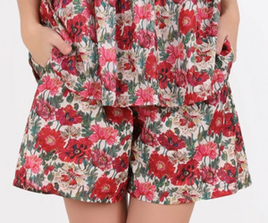 Floral Top & Short Pyjama Set