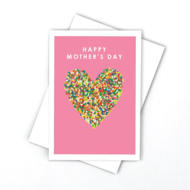 Freckle Heart for Mum Card