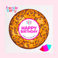 Load image into Gallery viewer, &#39;Happy Birthday&#39; Giant Loaded Snack Time Pizza