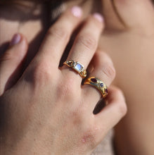 Load image into Gallery viewer, Freya Moonstone Gold Ring - ToniMay