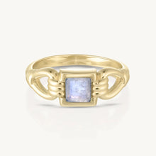 Load image into Gallery viewer, Freya Moonstone Gold Ring - ToniMay