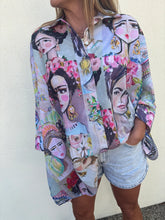 Load image into Gallery viewer, Freya Frida Face Shirt