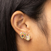 Load image into Gallery viewer, Frida Kahlo Milagro Earrings