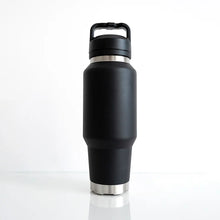 Load image into Gallery viewer, Black 1L Cruise Drink Bottle - Fridgy