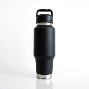 Black 1L Cruise Drink Bottle - Fridgy