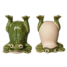 Load image into Gallery viewer, Frog Handstand Salt &amp; Pepper Shakers