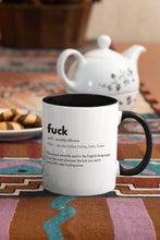 Load image into Gallery viewer, Fuck Definition Mug