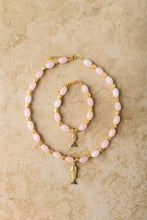 Load image into Gallery viewer, Rose Quartz Goia Necklace