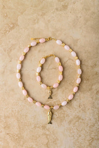 Rose Quartz Goia Necklace