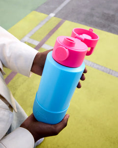 Neon Pink Grip & Sip Lid - Frank Green