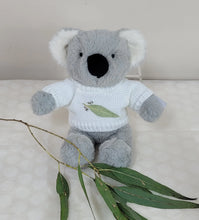 Load image into Gallery viewer, Mini Kip the Koala with Gumleaf Jumper Petite Vous Plush