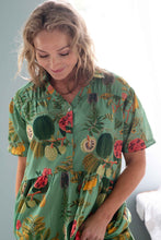 Load image into Gallery viewer, Georgia Dress Tropics - Lazybones