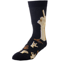 Load image into Gallery viewer, 'Get Socked' Middle Finger Socks - Mens