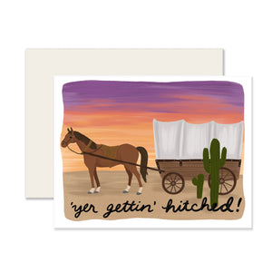"Gettin' Hitched" Card