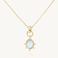 Load image into Gallery viewer, Gia Moonstone Gold Necklace - ToniMay