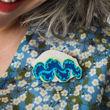 Load image into Gallery viewer, Giant Clam Brooch - Erstwilder Great Barrier Reef