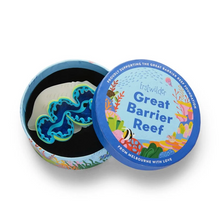 Load image into Gallery viewer, Giant Clam Brooch - Erstwilder Great Barrier Reef