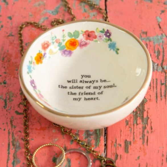 'Sister/Friend' Giving Trinket Bowl