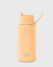 Load image into Gallery viewer, Solar Glow 34oz/1L GLOW Bottle with Flip Straw Lid - Frank Green